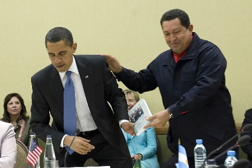 rencontre obama chavez