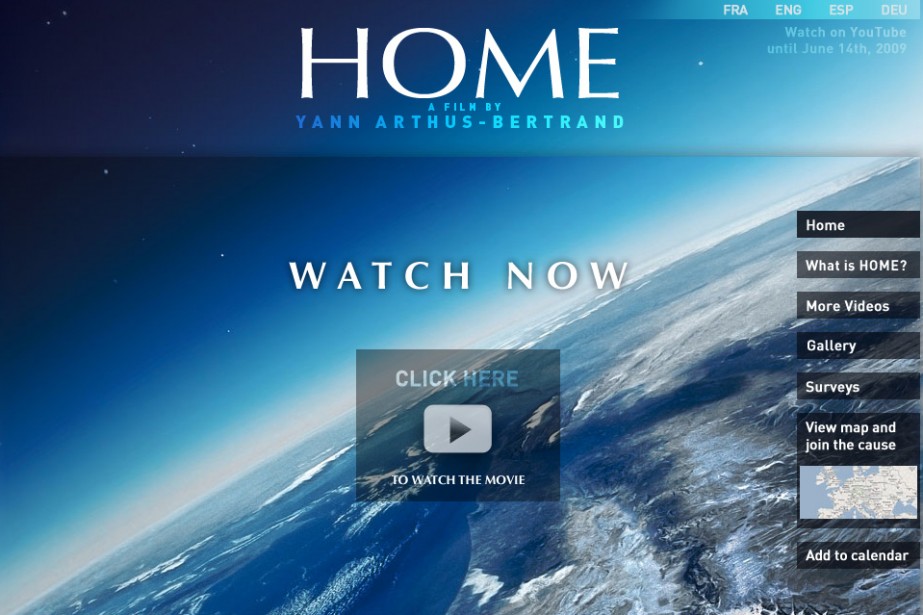 Le Film Home Diffuse Sur Youtube La Presse Le Film Home Diffuse Sur Youtube La Presse