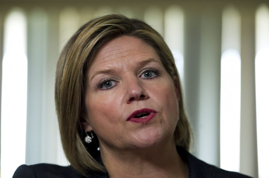La chef du NPD en Ontario, Andrea Horwath... (Photo: Nathan Denette, PC)
