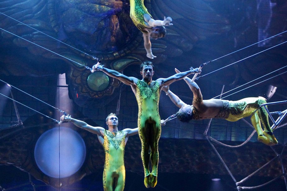 Le Cirque du Soleil au coeur du Kremlin.