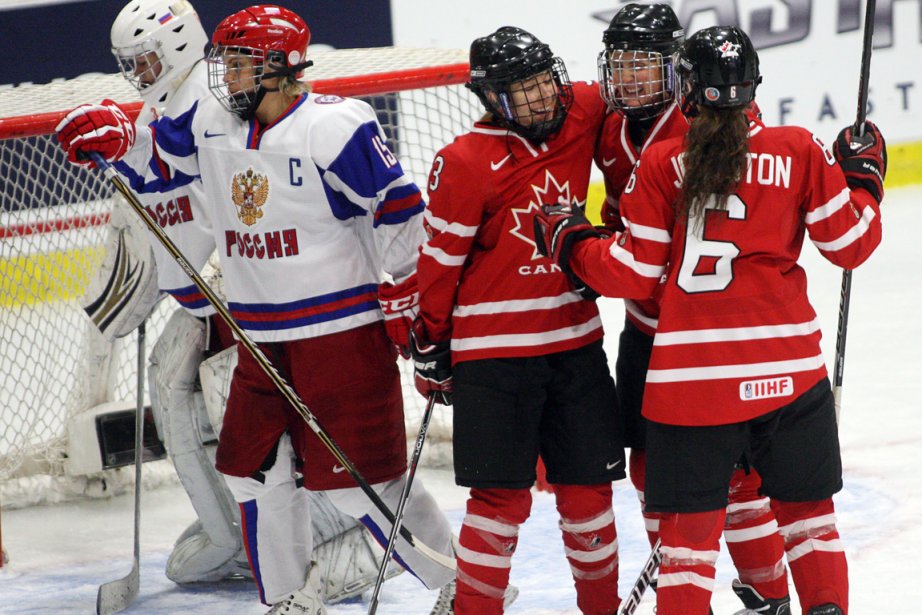 Le Canada Detruit La Russie 14 1 Au Mondial Feminin De Hockey La Presse