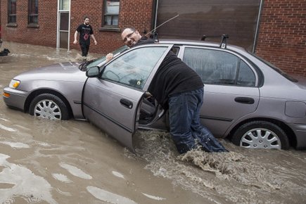 Orages Une Pluie De Degats Sur Montreal La Presse