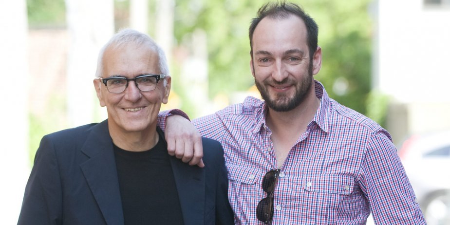 Roger Frappier et Ken Scott à une meilleure... (La Presse Canadienne)