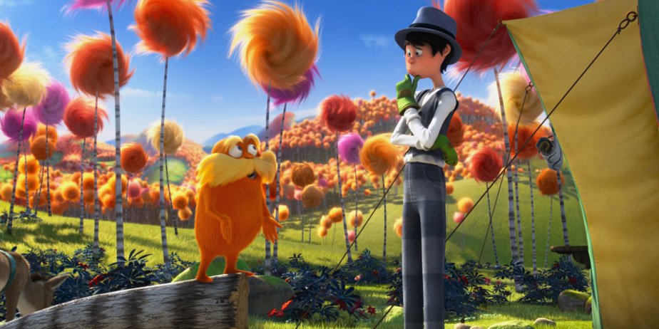 Scène du film Le Lorax... (Fournie par Universal Pictures)