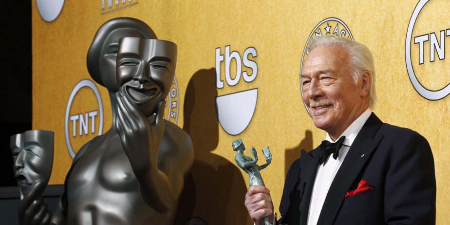 L'acteur Christopher Plummer, recevant un prix de la... (Mike Blake, Reuters)