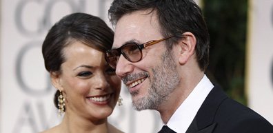 Berenice Bejo et Michel Hazanavicius.... (Photo AP)