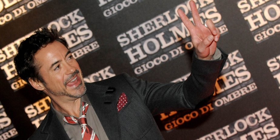 Robert Downey Jr. lors de la première de... (Tiziana Fabi, AFP)