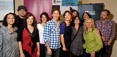 Sur la photo, quelques membres de la tournée... (Photo André Pichette, La Presse)