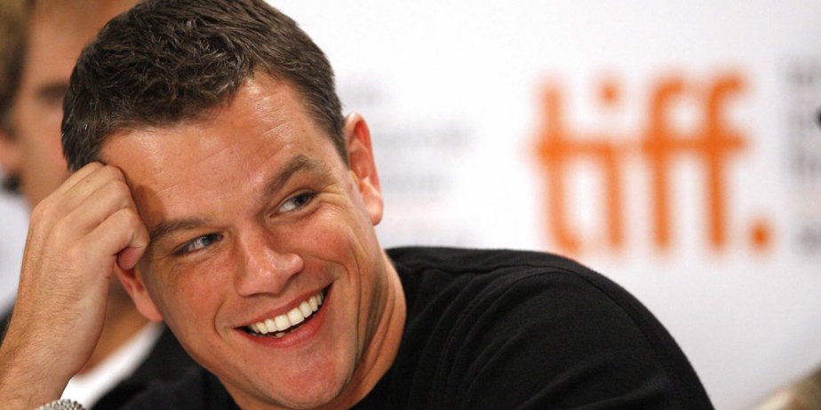 Matt Damon en conférence de presse à Toronto.... (Reuters)