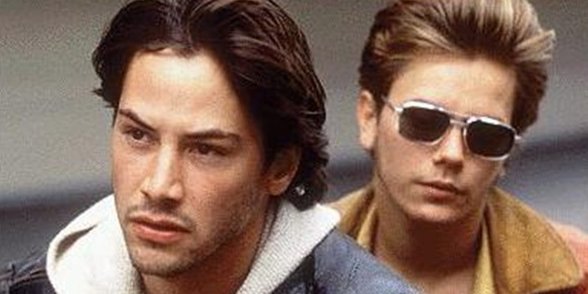 Keanu Reeves et River Phoenix dans My Own...
