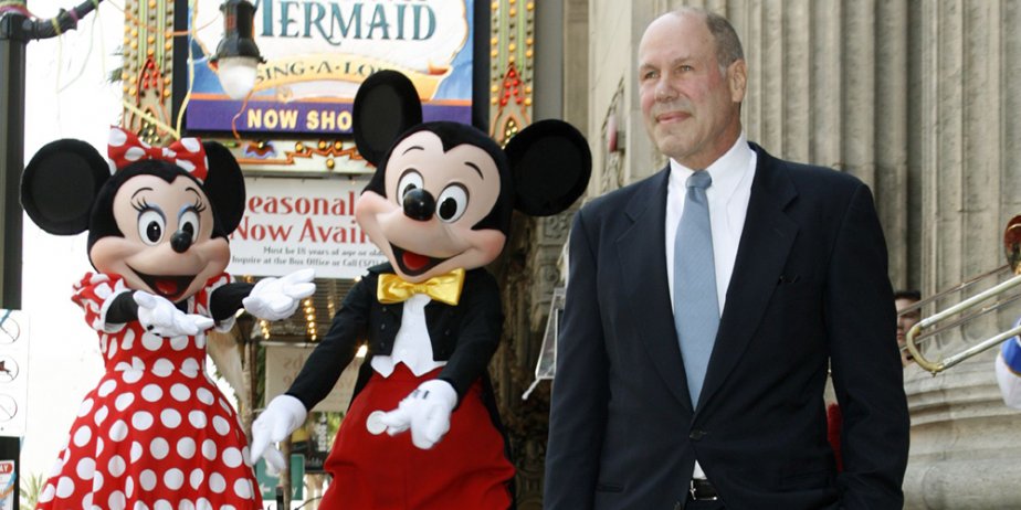Michael Eisner était accompagné de Minnie et Mickey... (Reuters)