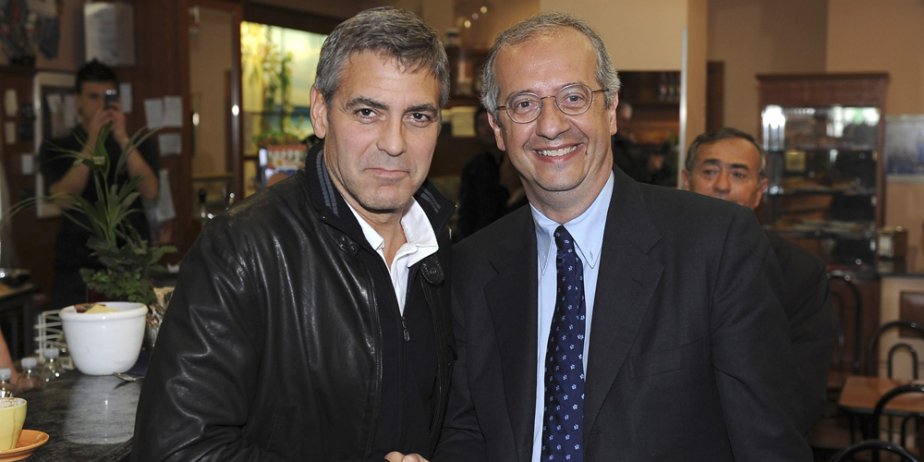 George Clooney et le chef du Parti démocrate... (AP)