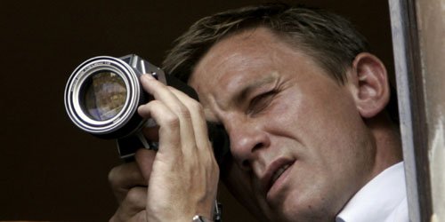 Daniel Craig sur le tournage de Quantum of... (Reuters)