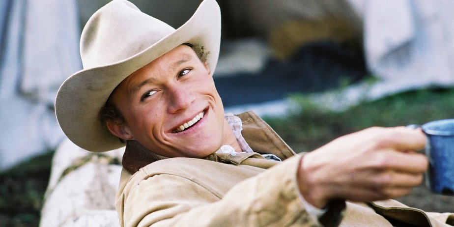 Heath Ledger dans Brokeback Mountain.... (AP)