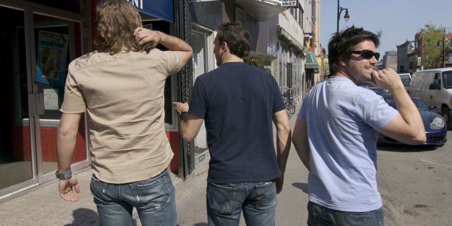 Raphaël Malo, Jean-Michel Dufaux et Benoit Roberge.... (Productions Pic Pic)
