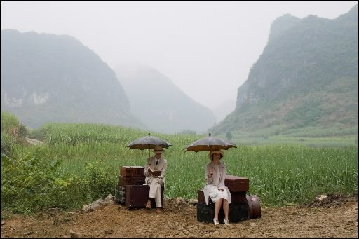 Naomi Watts et Edward Norton dans The Painted...