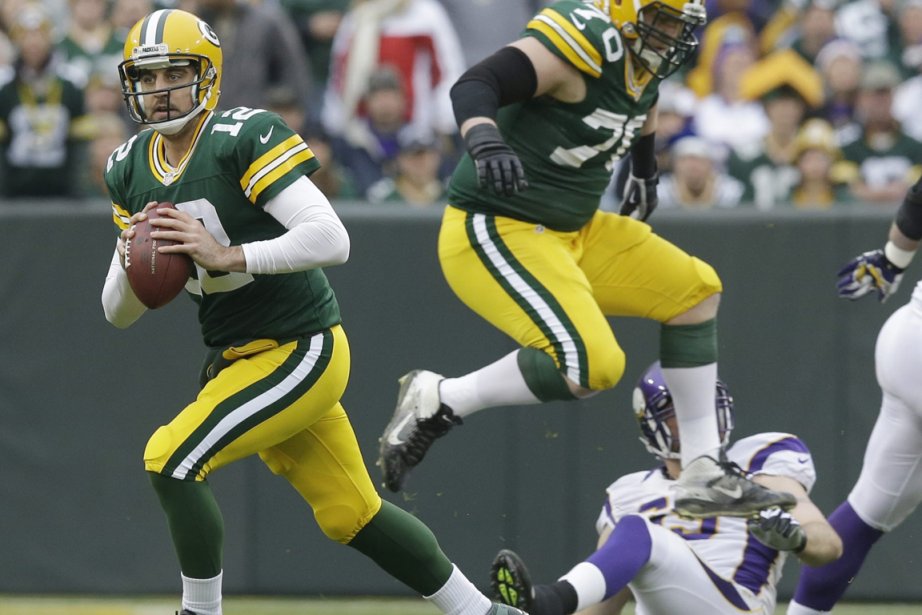 Aaron Rodgers (à gauche) et les Packers font... (Photo: AP)