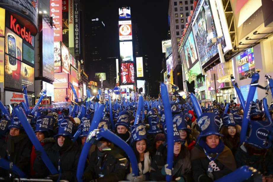 Un Million De Visiteurs Attendus à Times Square