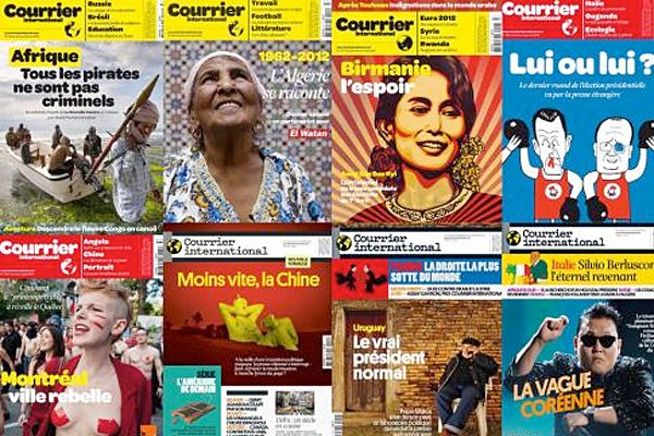 Le site internet de la revue... (Photo: tirée du site courrierinternational.com)