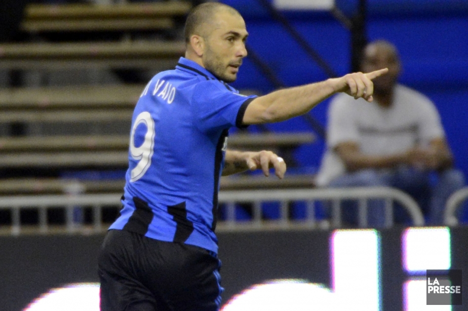 Marco Di Vaio a marqué le deuxième but... (Photo Bernard Brault, La Presse)