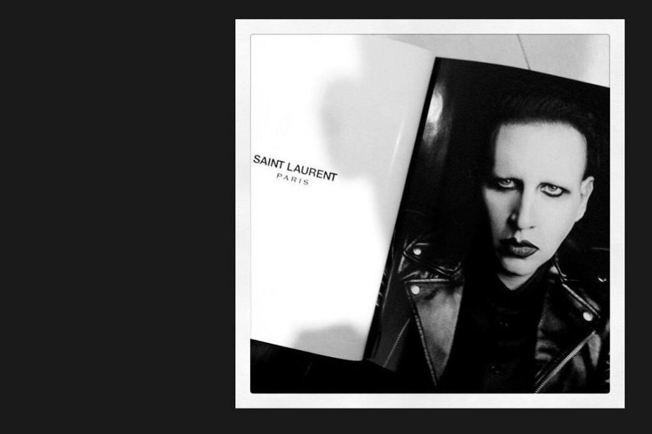 marilyn manson yves st laurent
