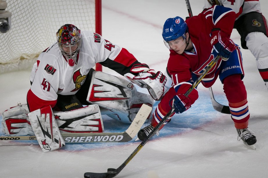 Craig Anderson et Brendan Gallagher... (Photo André Pichette, La Presse)