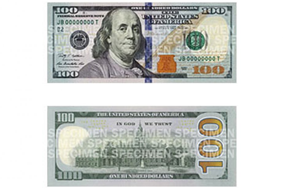 Billet De 100 Dollars Recto Verso Les États-Unis adoptent un nouveau billet de 100 $ | La Presse