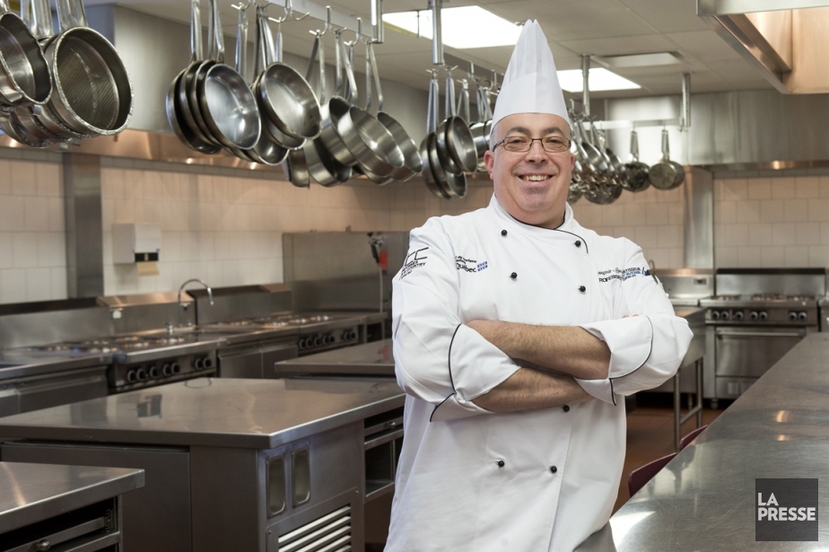 Portrait Francois Sigouin Enseignant En Cuisine Professionnelle La Presse