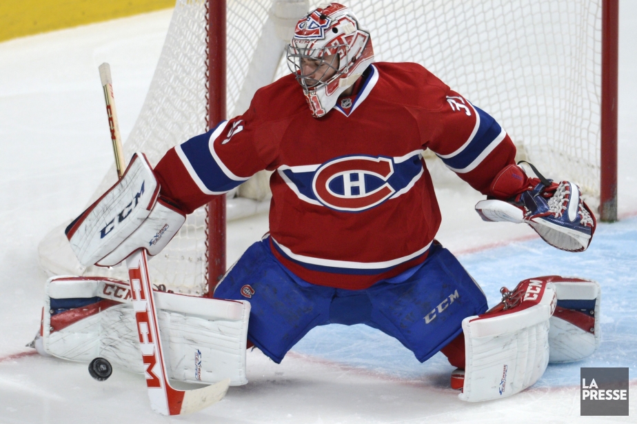 Carey Price bloque un tir en 2e période.... (Photo Bernard Brault, La Presse)