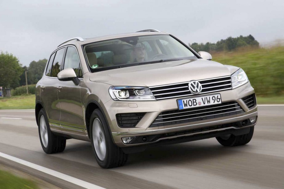 Vw touareg 1 рестайлинг