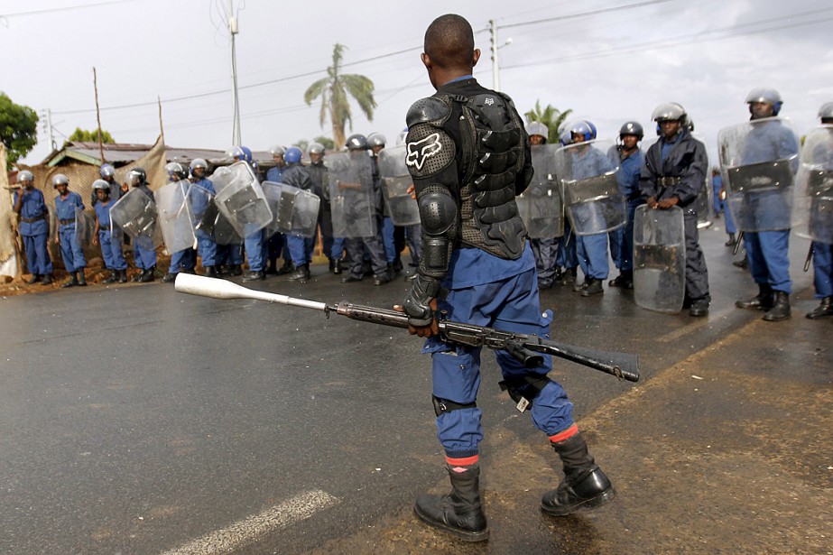 Burundi la police réprime les manifestations interdites  La Presse