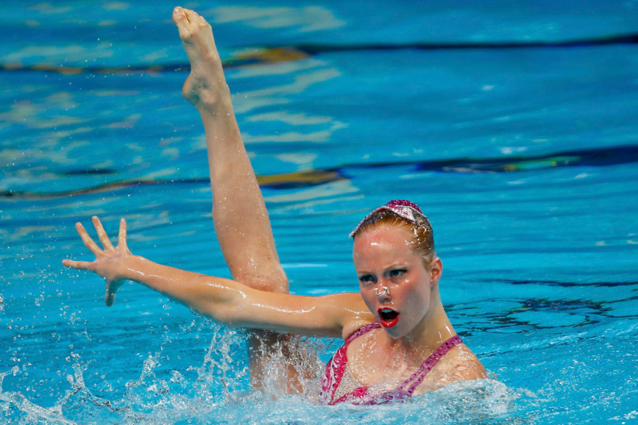 Nage synchronisée: Jacqueline Simoneau sixième