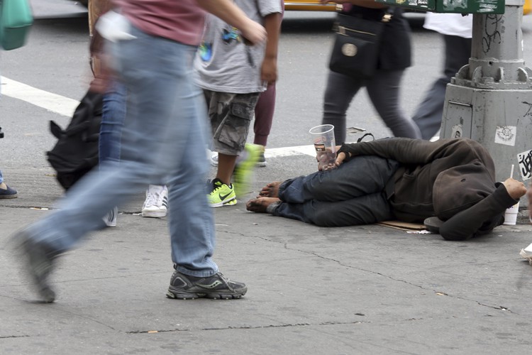 New York homeless ‘epidemic’