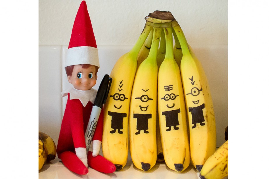 Jouer avec une banane