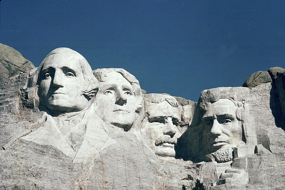 sculpture présidents américains