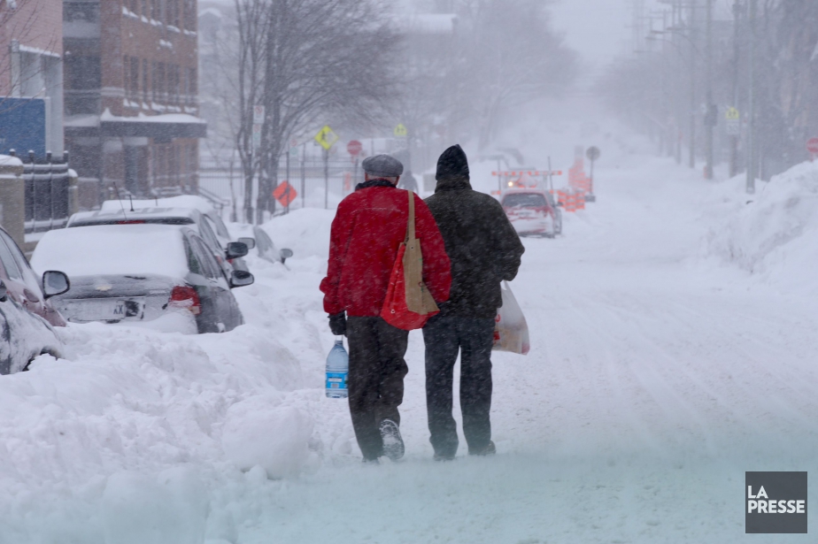 La tempête a bouleversé votre matinée,... (Photo Martin Chamberland, La Presse)