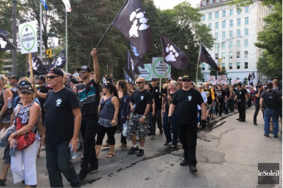 Suivez le déroulement de la manifestation de La... (Photo Yan Doublet, Le Soleil)