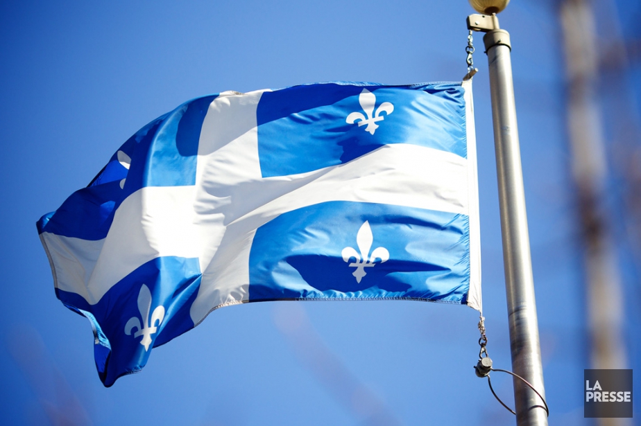 Le drapeau du Québec... (Photo archives La Presse)