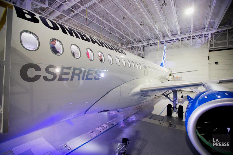 Un avion de la C Series.... (Photo Alain Roberge, Archives La Presse)