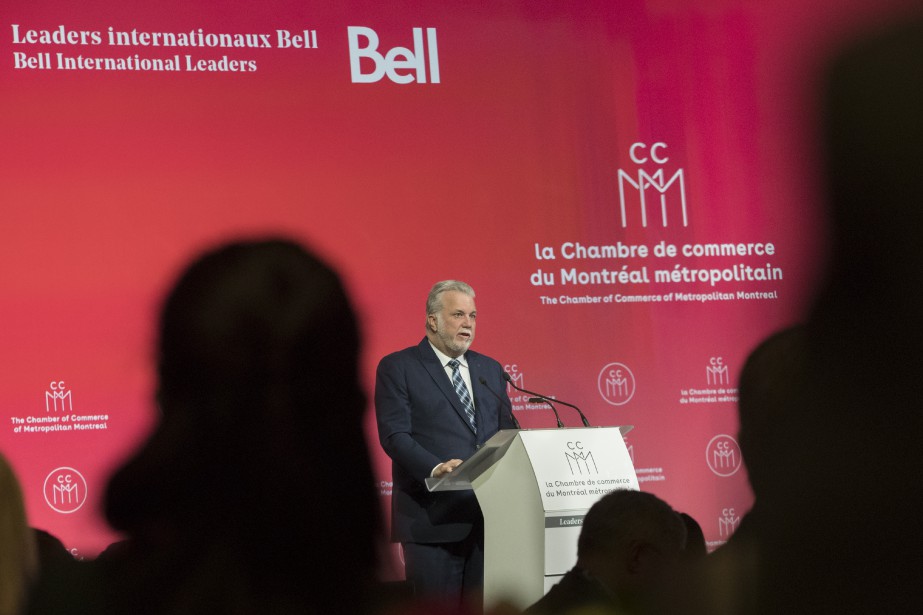 Le premier ministre Philippe Couillard...