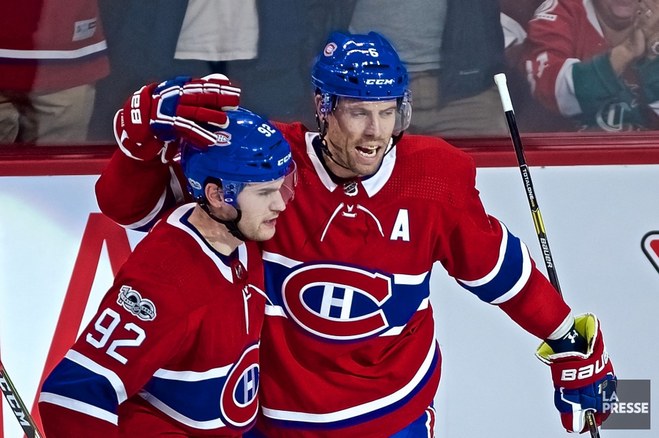 Jonathan Drouin et Shea Weber... (Photo André Pichette, archives La Presse)