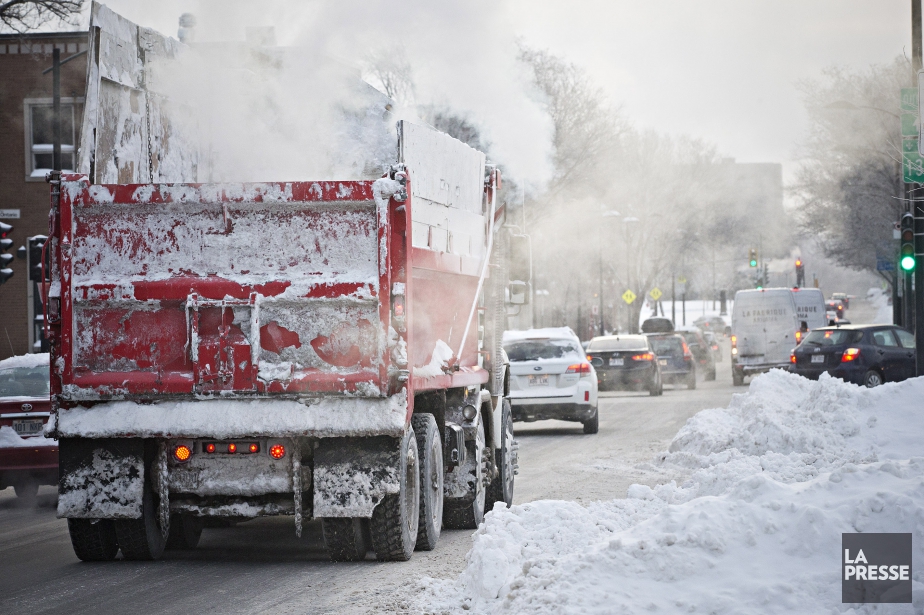 Le Niveau Moyen De Neige Quasiment Deja Atteint A Montreal La Presse