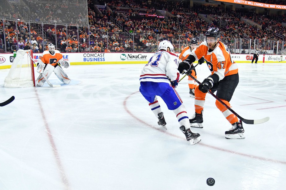 Canadien 2 - Flyers 3 (pointage final, en prolongation ...