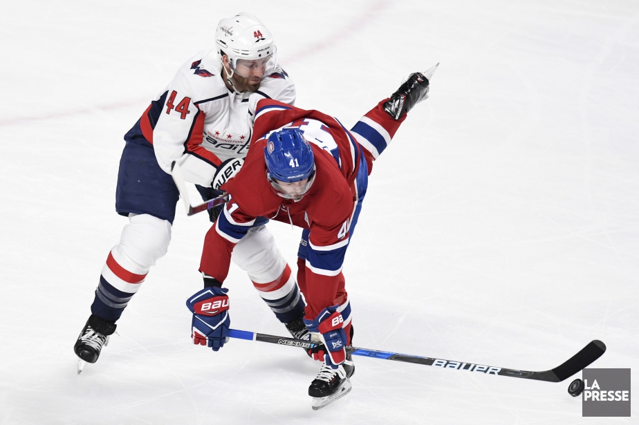 Paul Byron et Brooks Orpik.... (PHOTO BERNARD BRAULT, LA PRESSE)