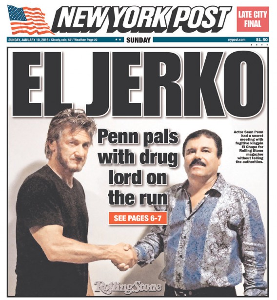 La Une du New York Post fait référence à un article publié hier sur le...