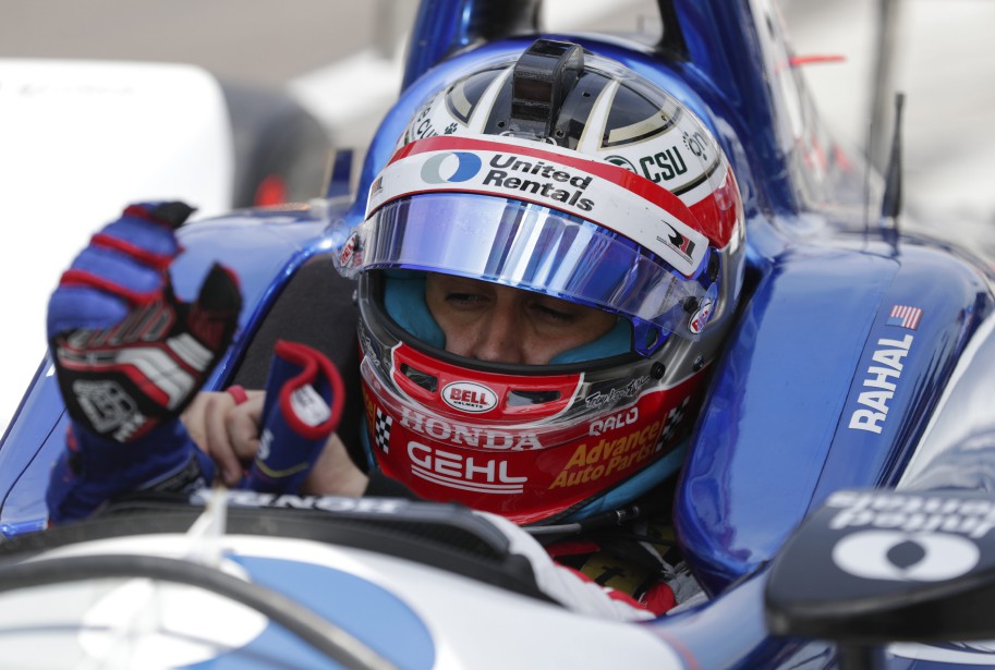 500 milles d'Indianapolis Graham Rahal le plus rapide de la 3e séance