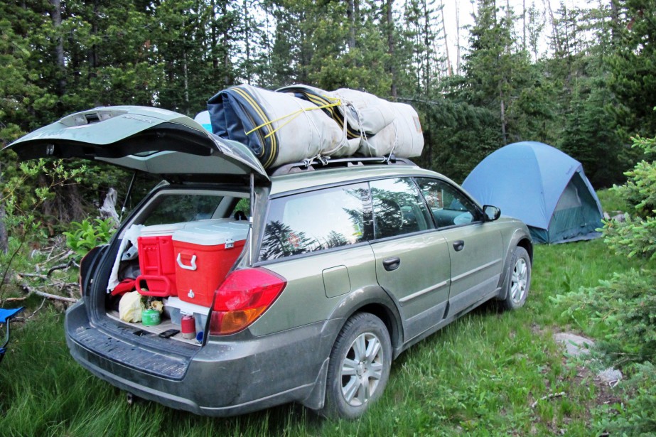 YJYQ Tente de camping familial pour hayon SUV camping en plein air Tente de voiture pour camping-car hayon mini-van MPV berline 