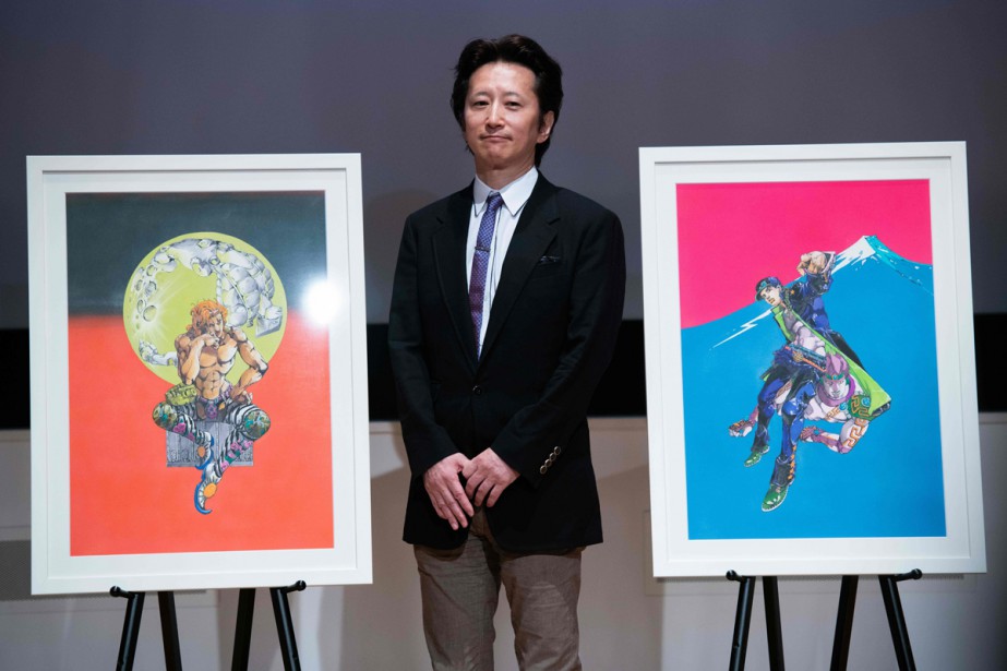 Le mangaka Hirohiko Araki entre au musée de Tokyo