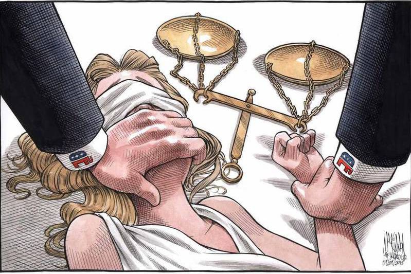 RÃ©sultat de recherche d'images pour "caricatures de la justice"