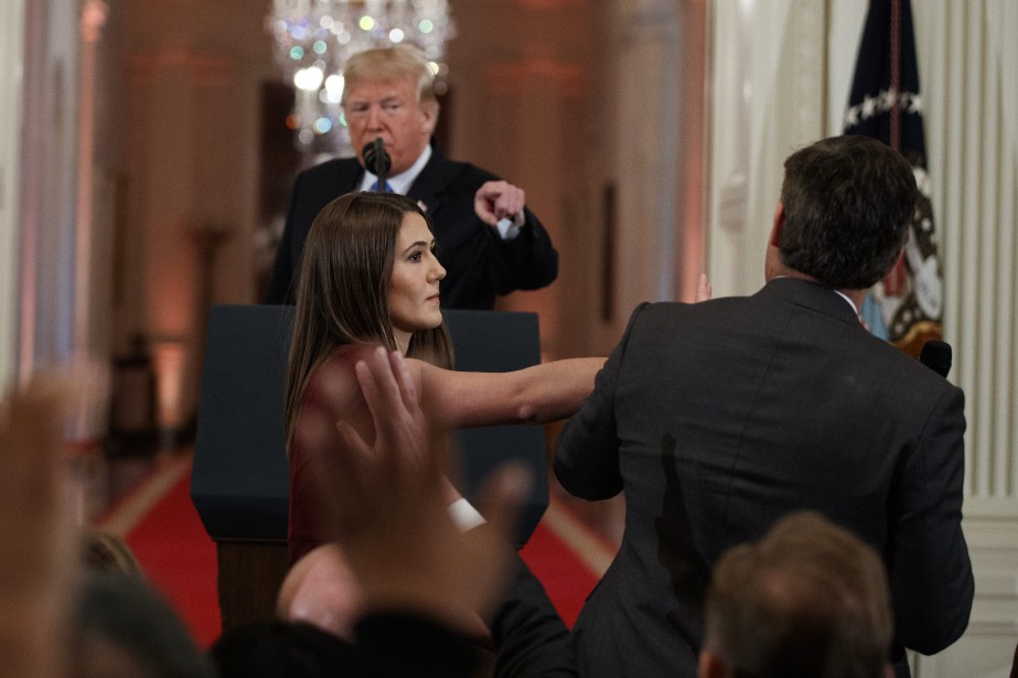 Journaliste expulsé par Trump: la Maison-Blanche a publié une vidéo modifiée | DAVID BAUDER ET CALVIN WOODWARD | États-Unis